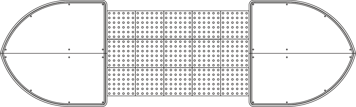 Dimensions du refuge RI-1500