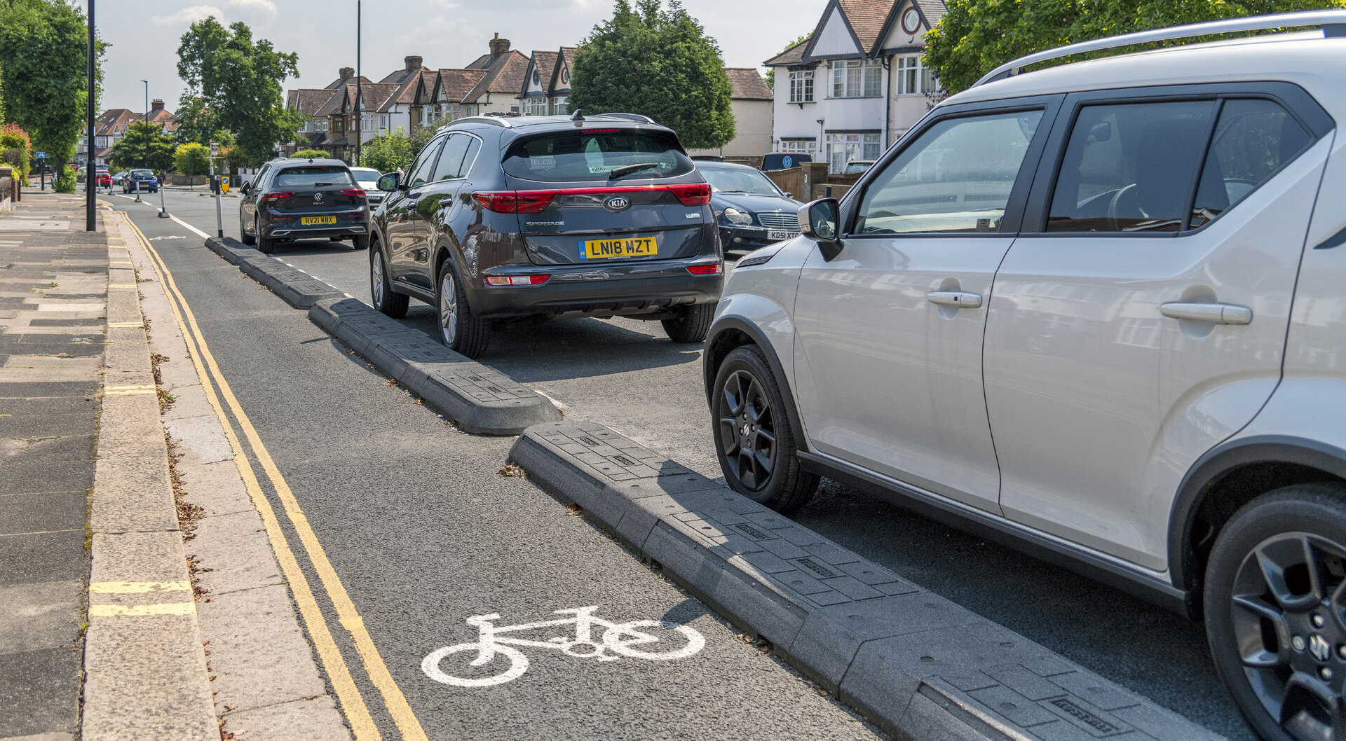 Bande cyclable d'Enfield