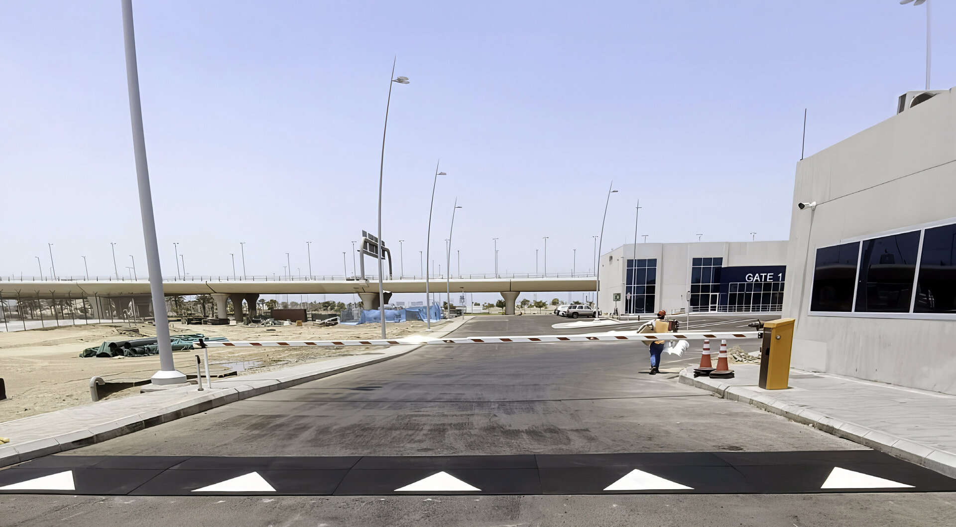 Saudi airport speed calmers